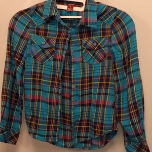 Girl's flannel shirt